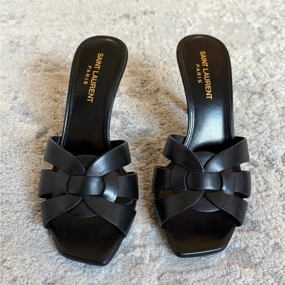 Saint Laurent 85mm Tribute mules